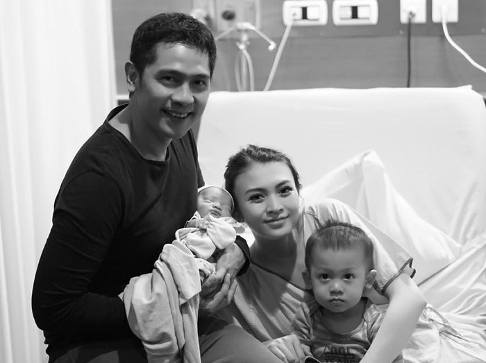 Keluarga Donita dan Adi Nugroho