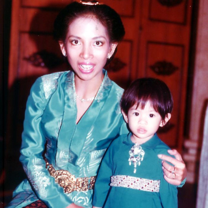 Foto masa kecil artis cantik hebat