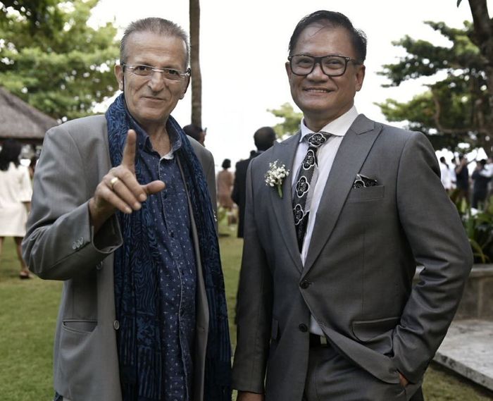 Ayah Putri Marino (kiri) Ayah Chicco Jerikho (kanan)