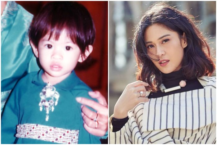 Foto masa kecil Dian Sastrowadoyo