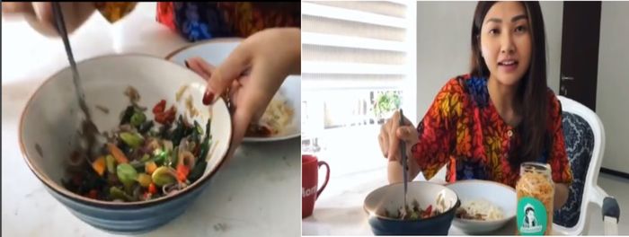 Sarwendah Makan Pete