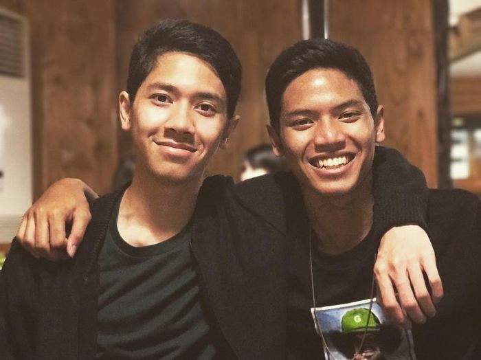 Emir Mahira Salim dan adiknya