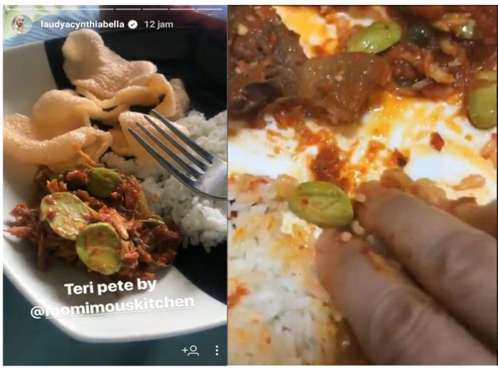 Laudya Cynthia Bella Makan Pete
