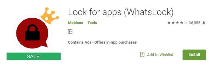 Aplikasi WhatsLock