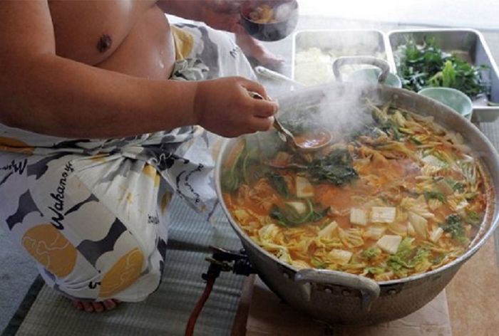 makanan pesumo kebanyakan sayuran