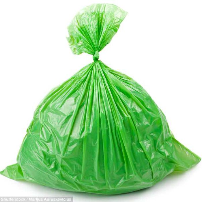 dailymail.co.uk
Kantong plastik.