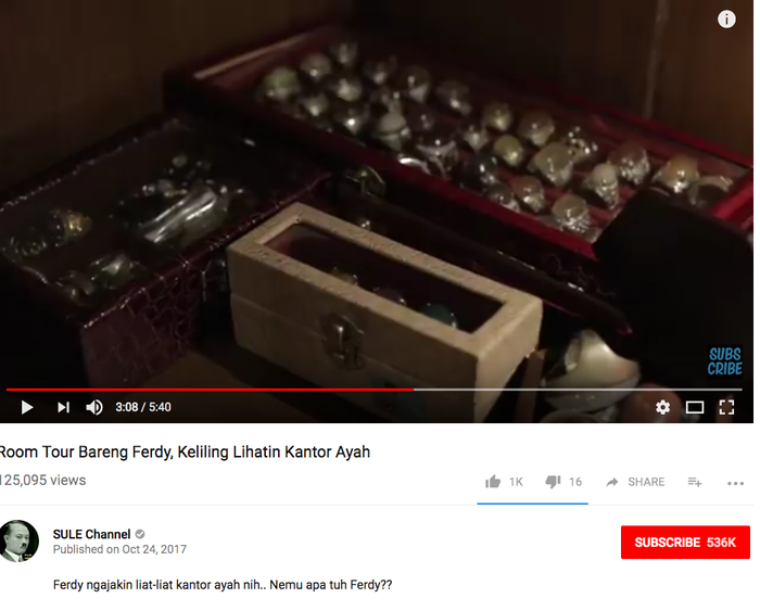 Koleksi Tak Biasa Sule