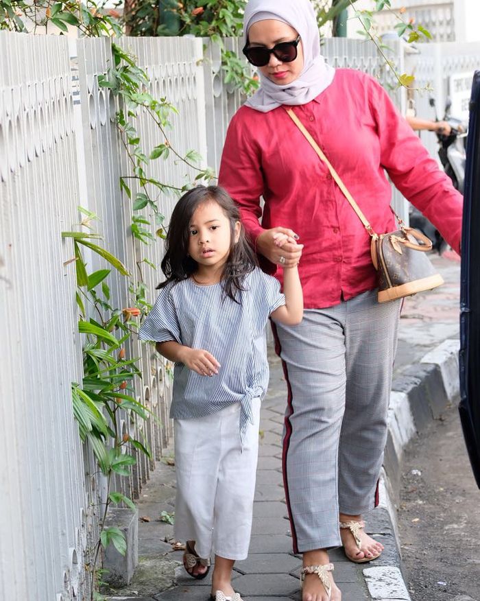 Riani Wahyuningsih, istri dari Abdel.