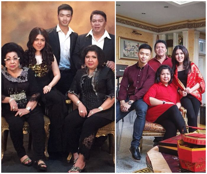 Himawan bersama keluarga besar