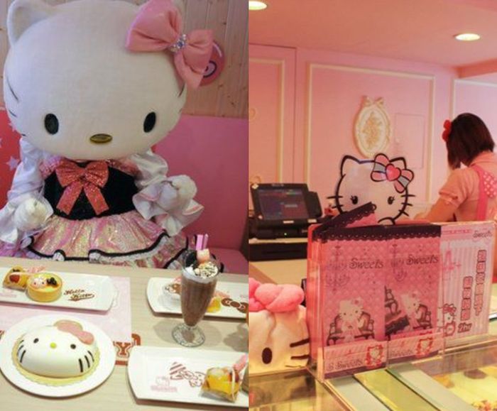 Restoran bertema Hello Kitty di Taiwan