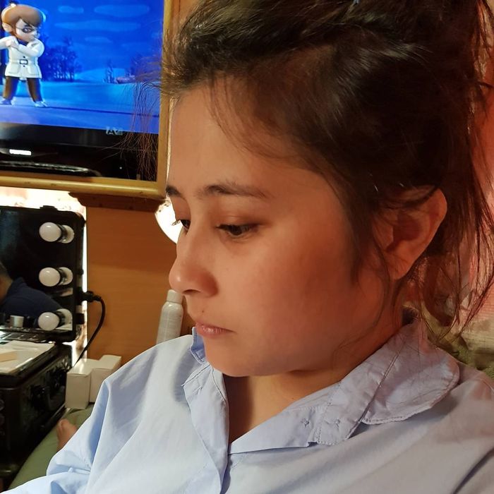 Prilly Latuconsina tanpa make up (instagram/bouttier_maxime)