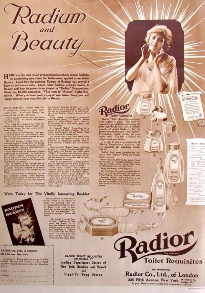 Radium dan Kecantikan