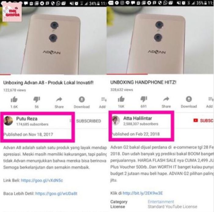 Putu Reza sebut <a href='https://jakarta.tribunnews.com/tag/atta-halilintar' title='Atta Halilintar'>Atta Halilintar</a> menggunakan kontennya tanpa izin