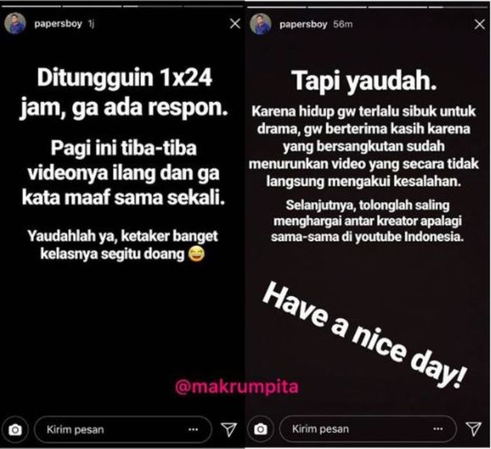 Outu Reza anggap Atta Halilintar mengakui kesalahannya
