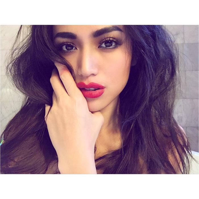 Alis dan bibir <a href='https://lampung.tribunnews.com/tag/jessica-iskandar' title='Jessica Iskandar'>Jessica Iskandar</a> tampak cetar
