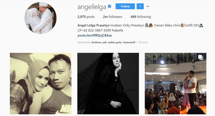 Angel Lelga dan Vicky Prasetyo