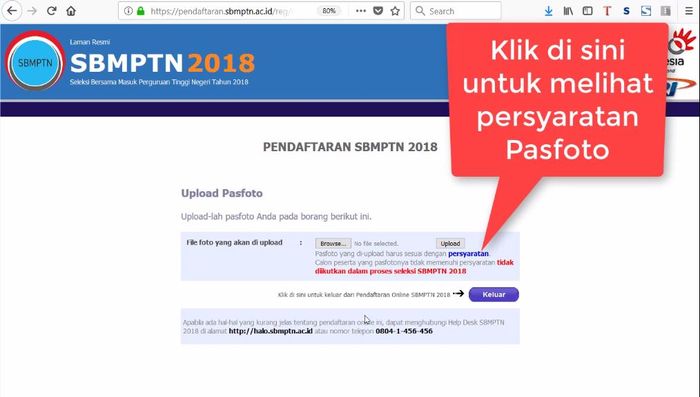 Tutorial Pendaftaran SBMPTN 2018