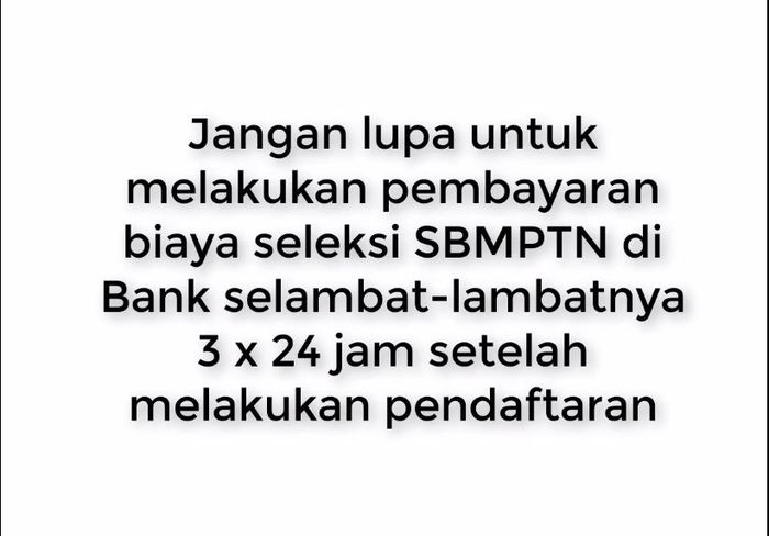 Tutorial Pendaftaran SBMPTN 2018