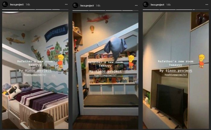 Kamar baru Rafathar