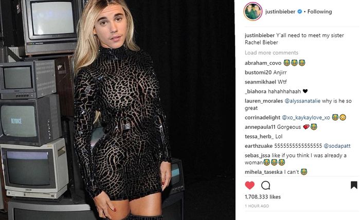 Postingan Justin Bieber