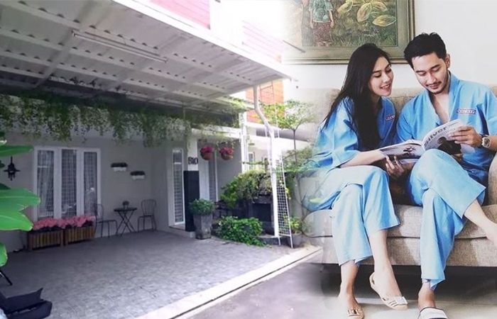 Rumah Syahnaz Sadiqah dan Jeje Govinda yang mengusung tema European style.