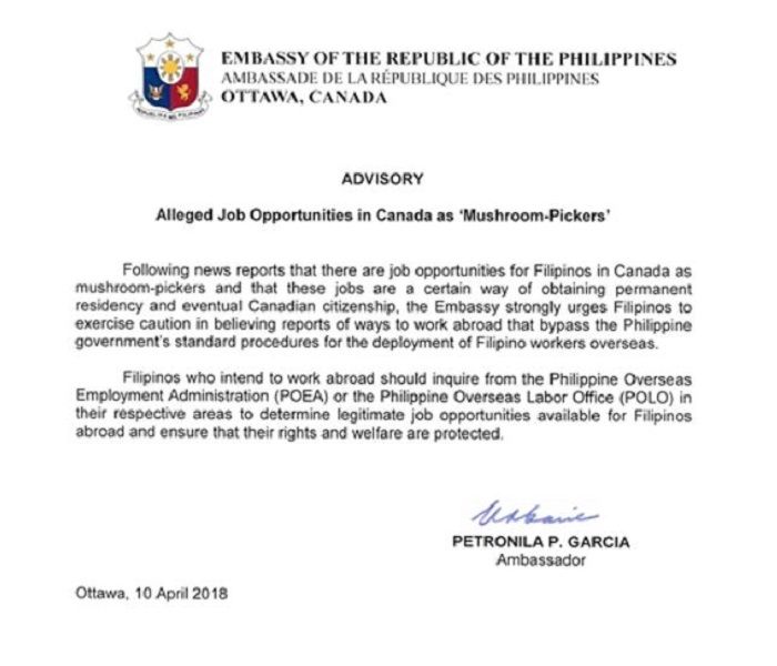 Syarat bekerja di luar negeri dari Filipina.
