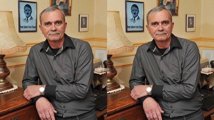 Philippe Loreng, tukang ledeng di Perancis yang mengaku cucu <a href='https://jabar.tribunnews.com/tag/adolf-hitler' title='Adolf Hitler'>Adolf Hitler</a>