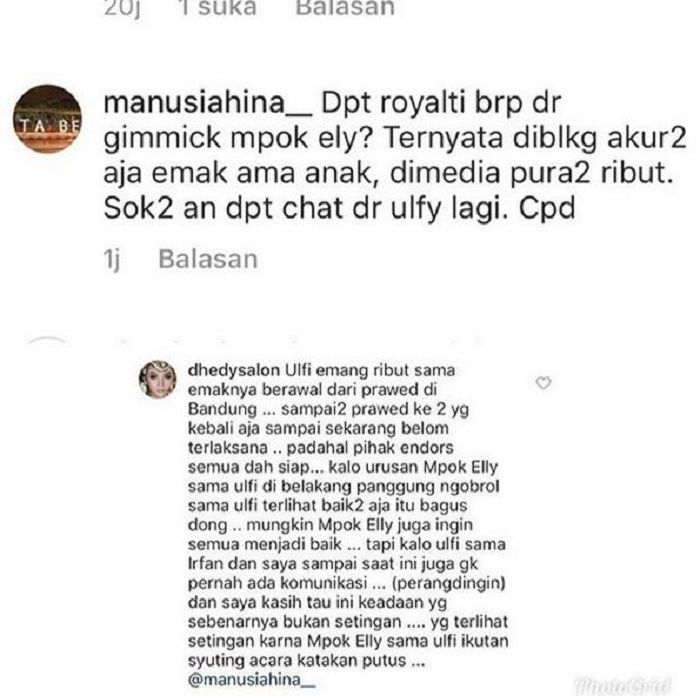 Pengakuan Dhedy, MUA Elly Sugigi soal gimmick yang sedang ramai diperbincangkan