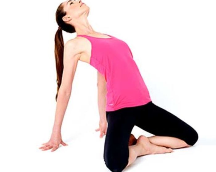 Stretch seated back arch  