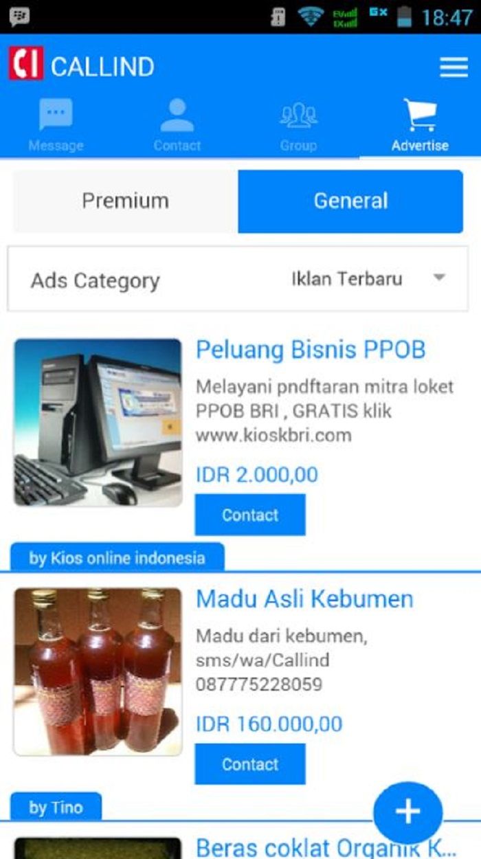 Aplikasi Callind
