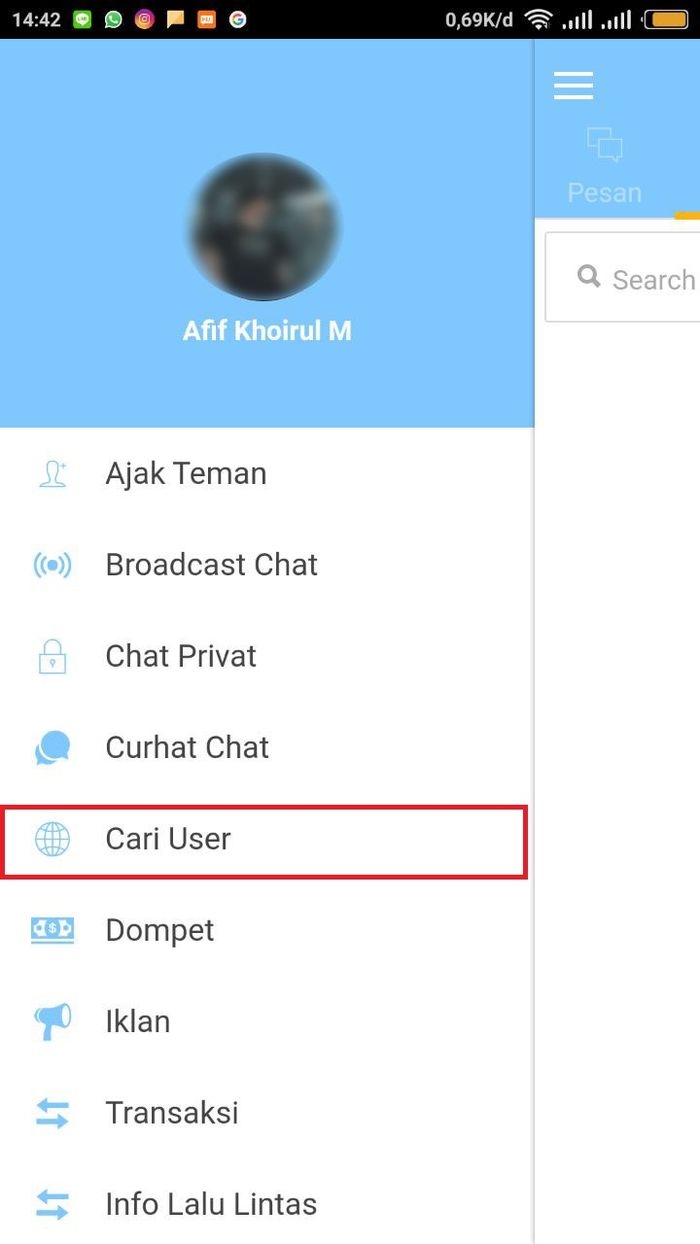 Aplikasi Callind