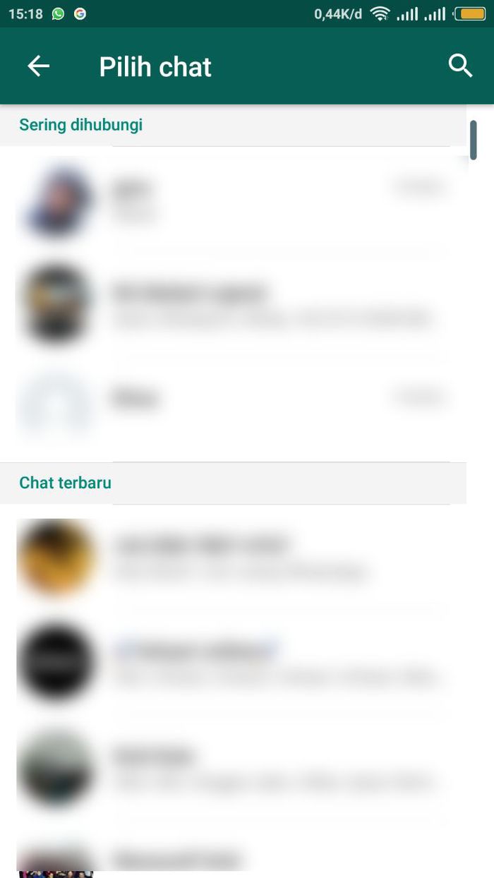 Aplikasi WhatsApp 