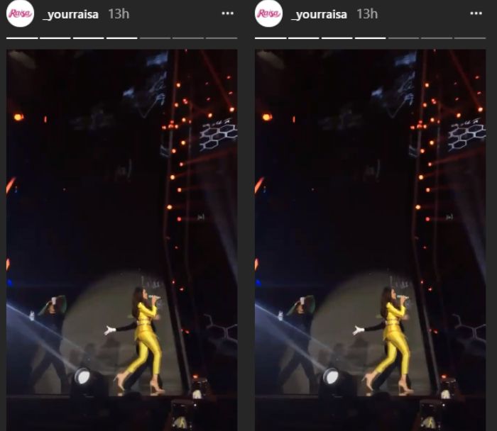 Penampilan Raisa di Indonesian Choice Awards 5.0 NET TV