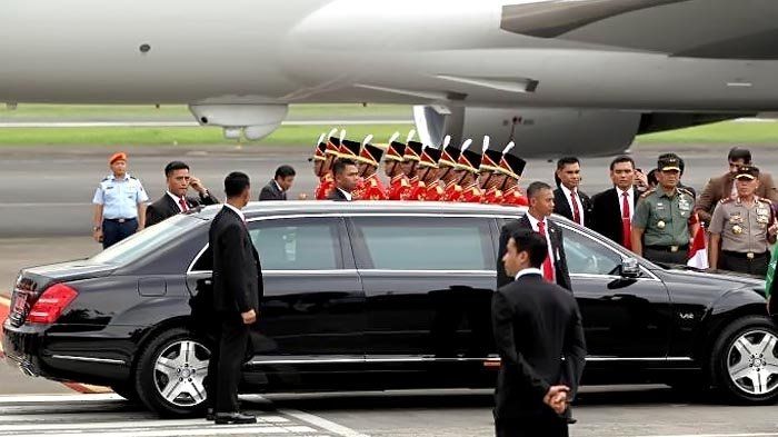 Mobil Presiden Jokowi
