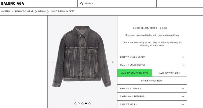 Harga jaket jins yang dikenakan oleh Nagita Slavina