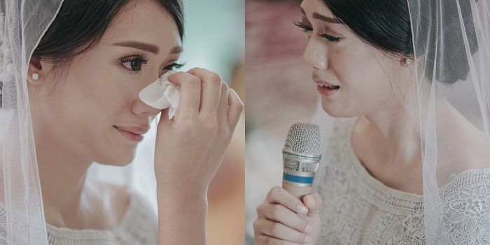 Anissa Aziza saat pengajian jelang pernikahan