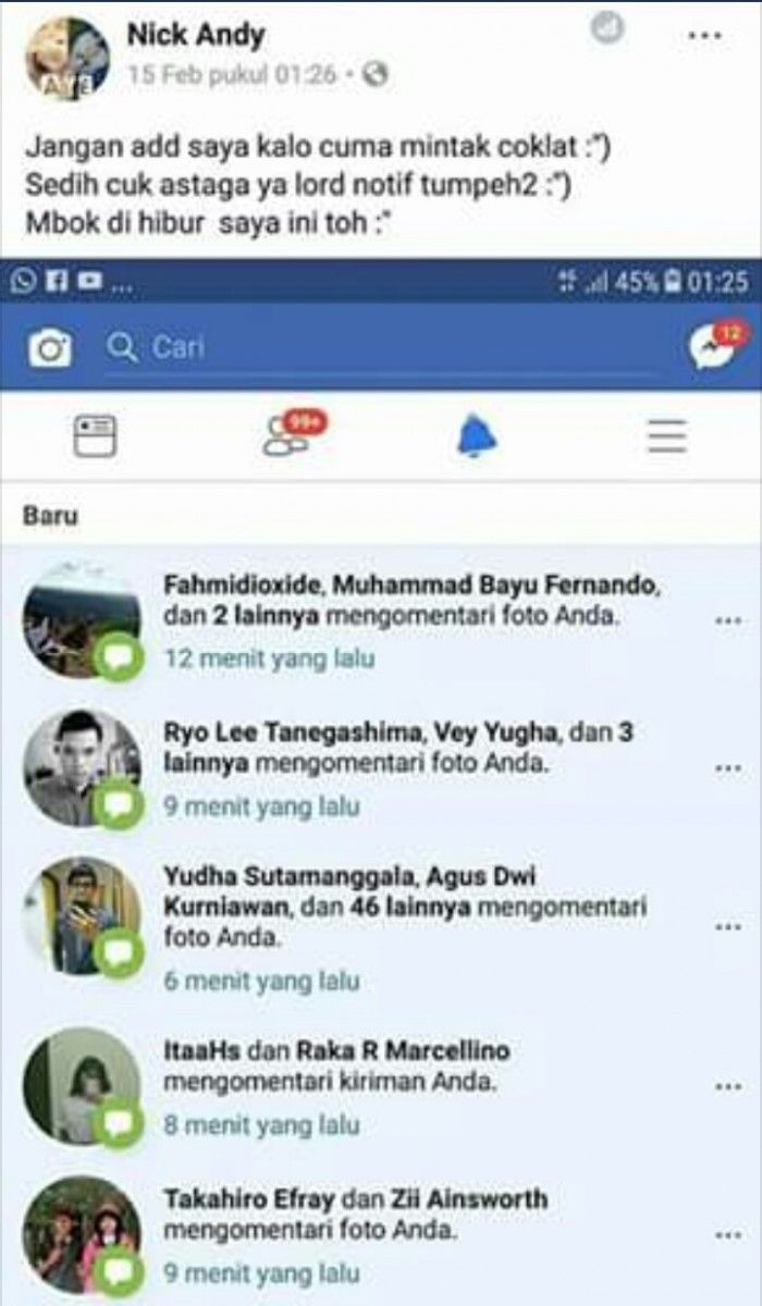 Kisah Nick Andy.