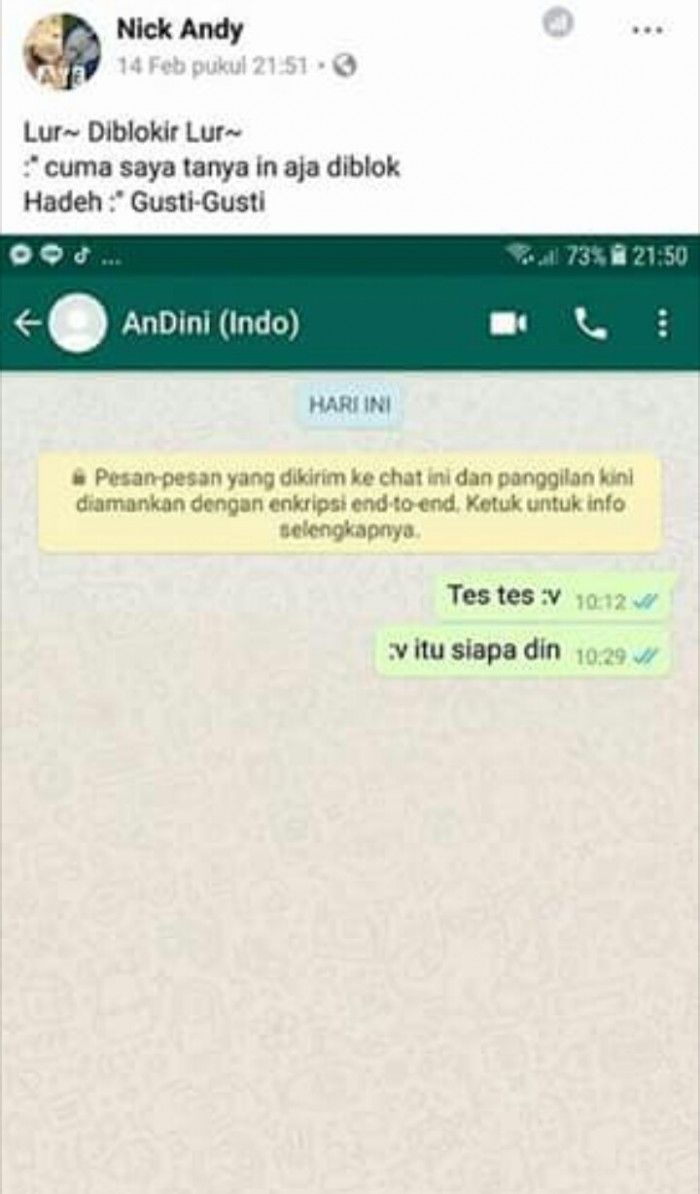 Kisah Nick Andy.