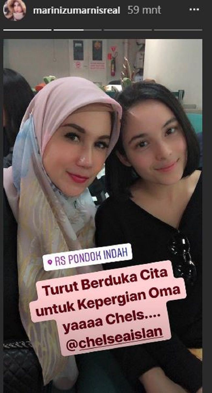 Marini Zumarnis ucapkan belasungkawa ke Chelsea Islan
