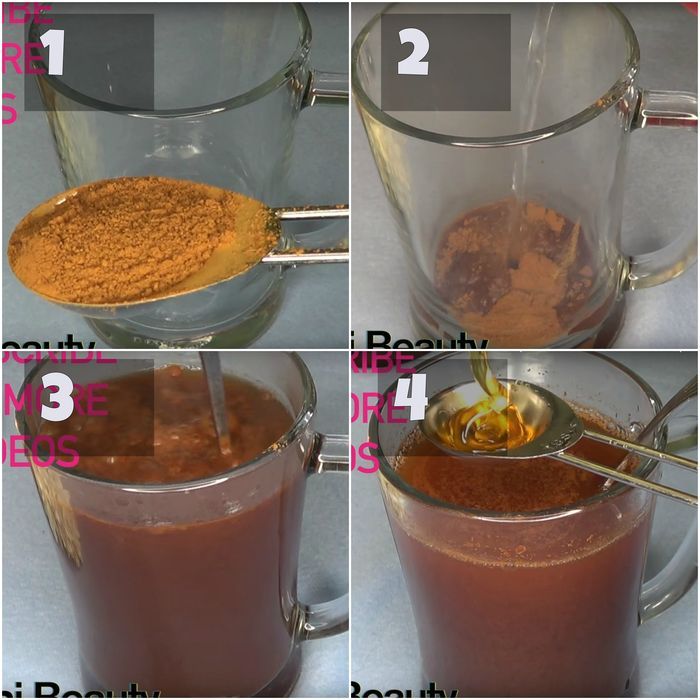 Cukup menyeduhnya dan minum setiap hari