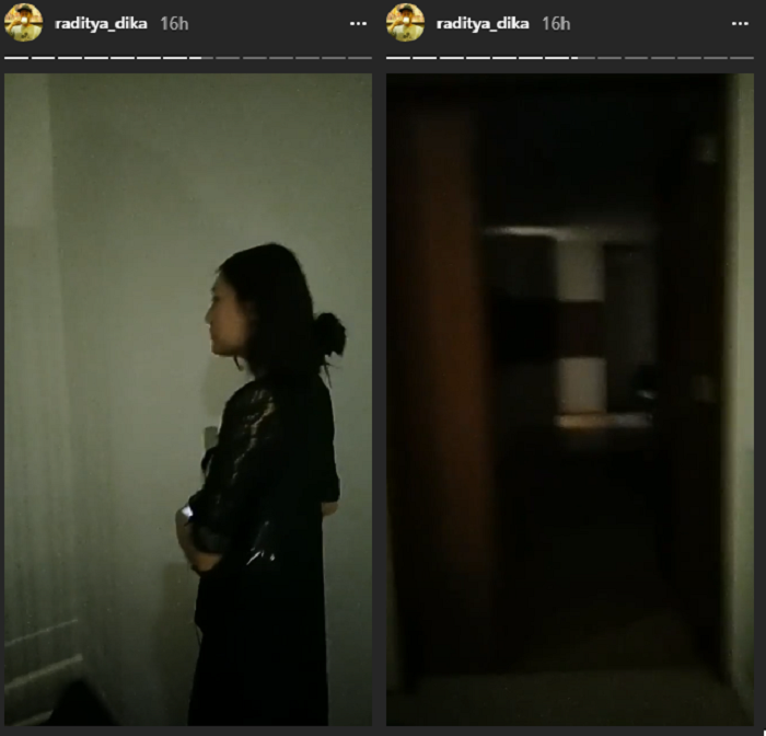 Anissa Aziza diganggu hantu di rumah Raditya Dika