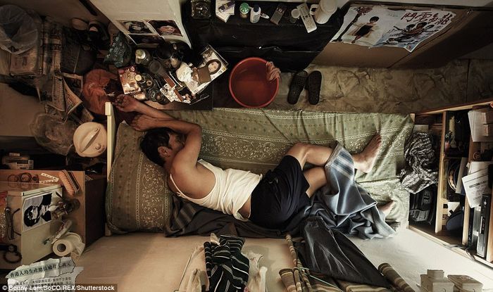Kondisi Apartemen kumuh di Hongkong