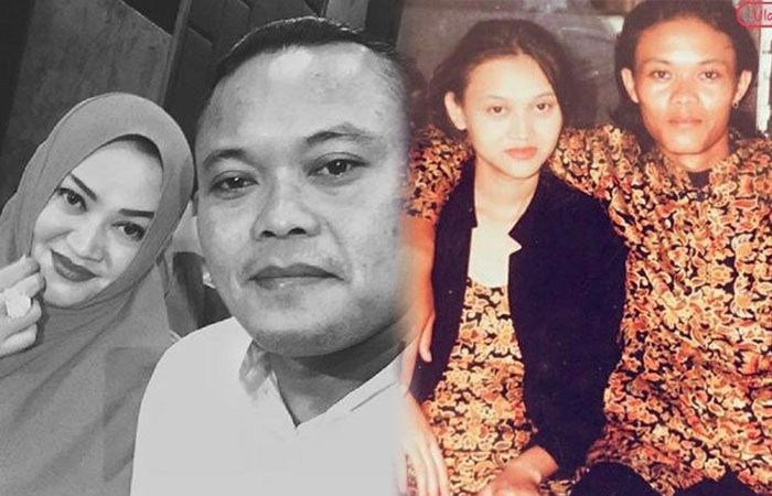 Sule dan istrinya, Lina.