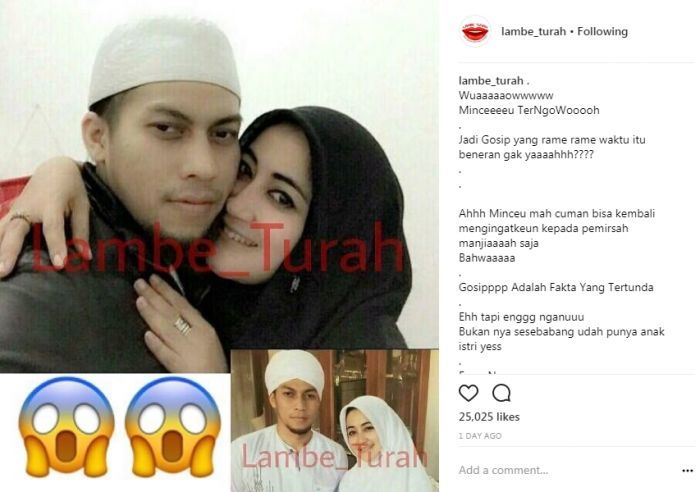 Foto yang diduga Ummi Pipik bersama Sunu Matta