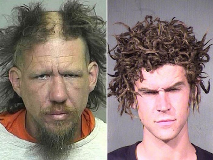 Gaya rambut berantakan