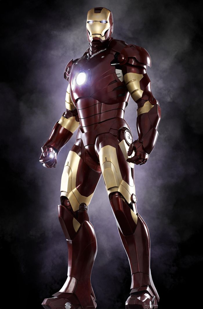 penampakan kostum Iron Man yang dicuri