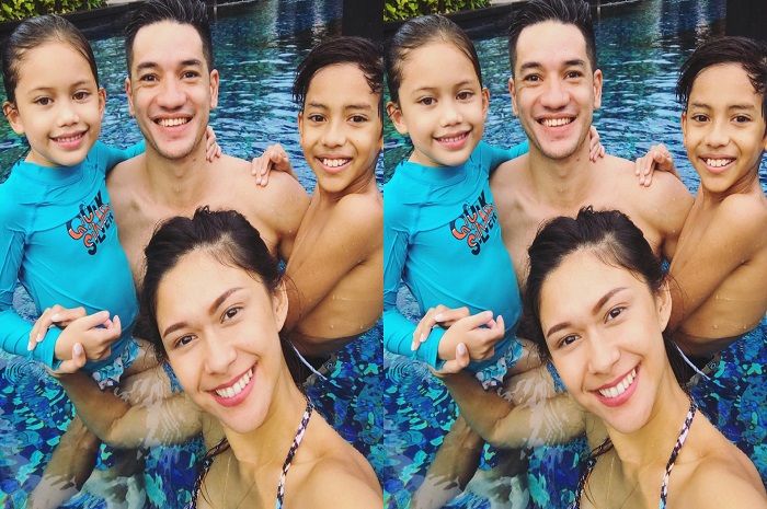 Kolam renang Nana dan Andrew
