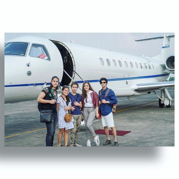 Maia Estianty, Marsha Aruan dan ketiga anaknya