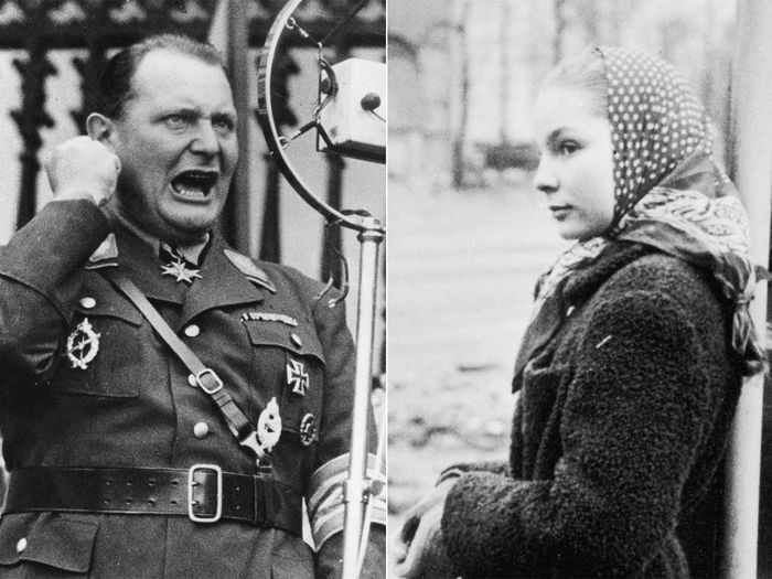 Herman Goering dan anaknya, Edda