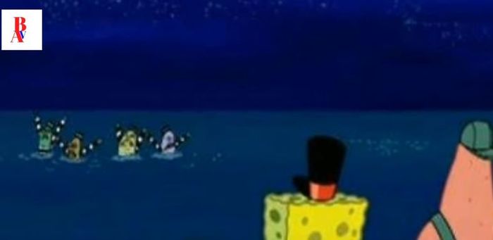 Kesalahan di Film Spongebob.